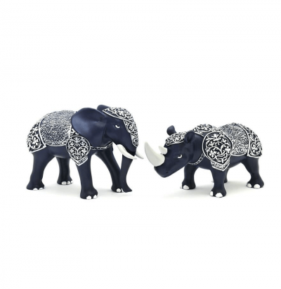 Armored Elephant & Rhinoceros
