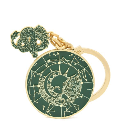 Green Dragon Lunar Mansion Amulet Front