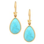 HOOP EARRINGS – TURQUOISE